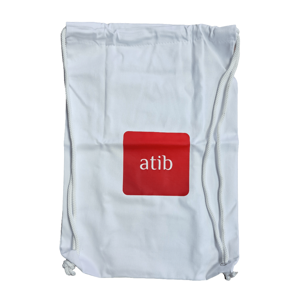 İp Büzgülü Bez Sırt Çantası -